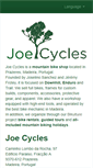 Mobile Screenshot of joecycles.com